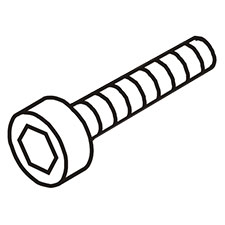 Chicago Pneumatic KF136505 Screw-hex Head Cap