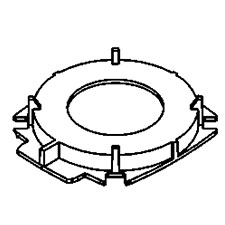DeWalt 1004685-62 Fan Baffle