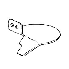 DeWalt 150021-06 Deflector, Curl