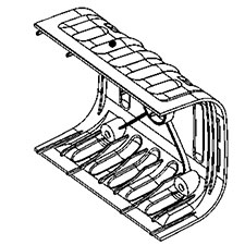 DeWalt 479964-00 Rear Cover