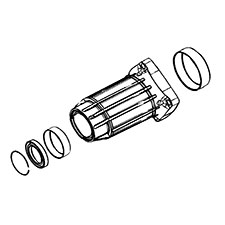 DeWalt 492697-00 Front Housing Assembly
