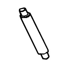 DeWalt 5140062-74 Pivot Shaft