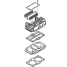 DeWalt 5140119-51 Head/valve Plate Asy