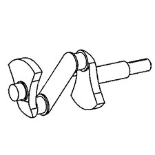 DeWalt 5140120-34 Crankshaft