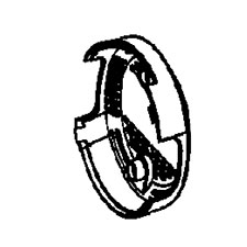 DeWalt 5140125-84 Rear Cover