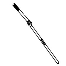 DeWalt 5140174-88 Replaces 5140134-77 - Rail Lock Shaft Assy