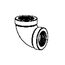 DeWalt 5140177-54 Elbow 1 In. -11 1/2 Npt