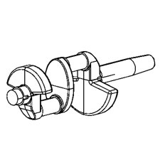 DeWalt 5140183-69 Crankshaft