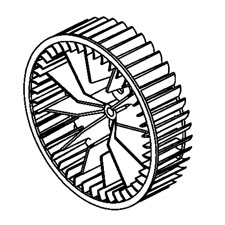 DeWalt 5140187-21 Plastic Fan