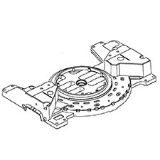 DeWalt 641486-00SV Base Assembly