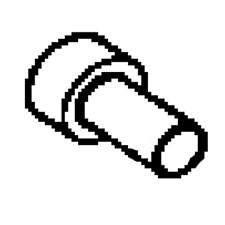 DeWalt MSC6100-12 SCREW-SHCS-M6X1.00X1