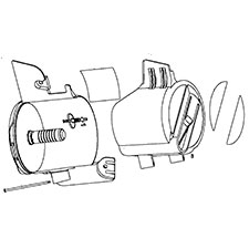 DeWalt N021728 Canister Assy