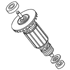 DeWalt N028855 Armature Assembly