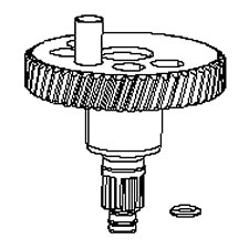 DeWalt N041841 Crankshaft