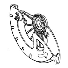 DeWalt N125106 Lower Guard