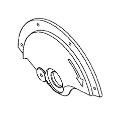 DeWalt N142192 Guard Plate