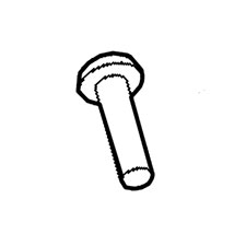 DeWalt N167379 Screw M8-1.25 X 45MM