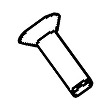 DeWalt N191614 Flat Hd Screw