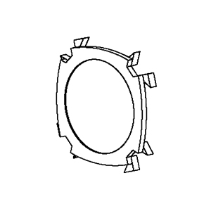 DeWalt N418589 Fan Baffle