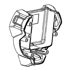 DeWalt N504775 Battery Box, Lower