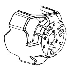 DeWalt N504788 Battery Box, Upper