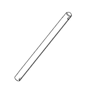 DeWalt N506924 Shaft, Rear Elevation