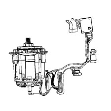 DeWalt N543344 Motor & Switch Assy.