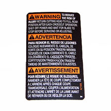 Delta A21680S Warning Label