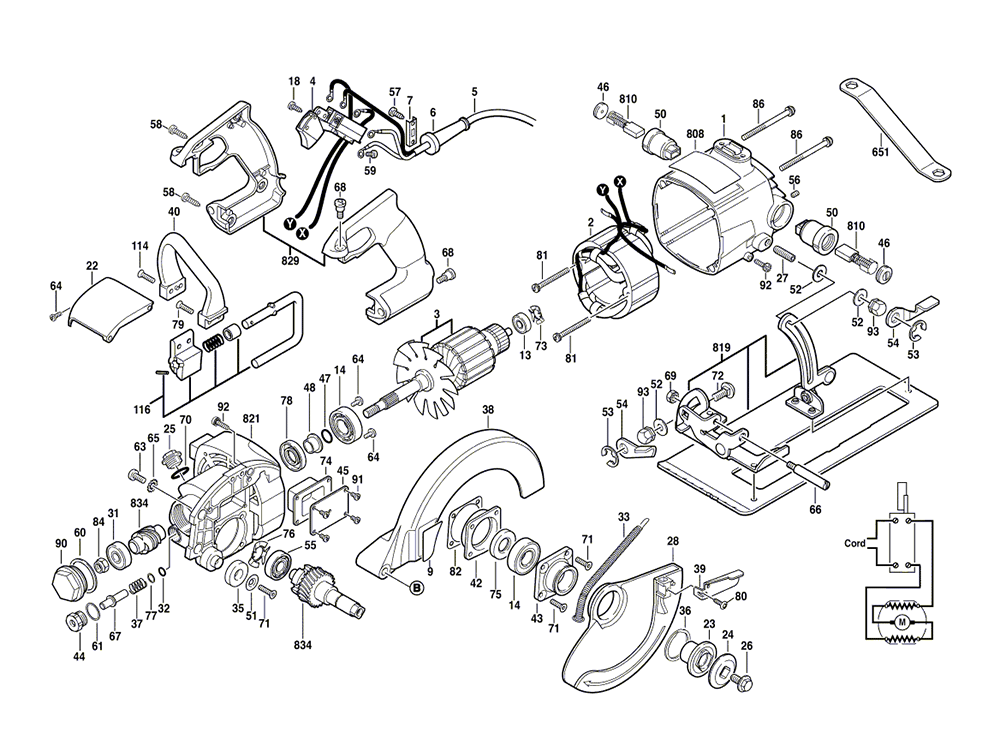 Buy Skil HD77(F012HD7713) Replacement Tool Parts Skil HD77