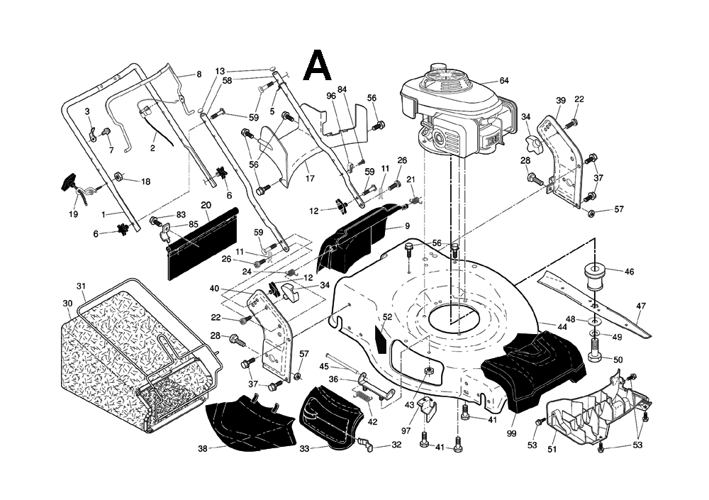 Husqvarna HU700L-(96143009700) Parts List | Husqvarna HU700L
