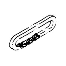 Hitachi 302-822 Chain (34 Links) P12R P12RA