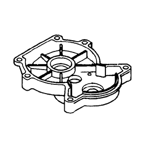 Hitachi 318-595 Gear Cover DH50MB
