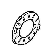 Hitachi 318-467 Fan Guide CR13VA CR13VB