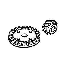 Hitachi 320-241 Gear Assy  G18SE3 G18SR