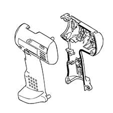 Hitachi 320662 Housing (a) & (b) DS9DVF,12DVF