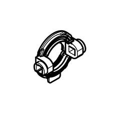 Hitachi 320-876 Brush Block WH14DM WR14DM