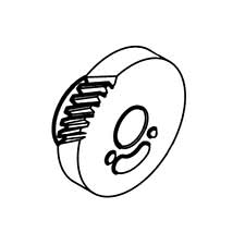 Hitachi 321-563 Gear Ass