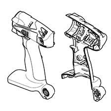 Hitachi 322-074 Housing (a) & (b) Set WH14DM