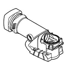 Hitachi 322-155 Cylinder Crank Case DH40FR