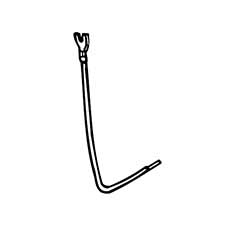 Hitachi 322-418 Internal Wire (white) FDV16VB2