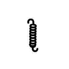 Hitachi 322-453 Return Spring (a) C12LSH
