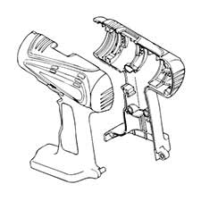 Hitachi 322502 Housing (a).(b) Set DS14DVB