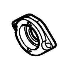 Hitachi 322-918 Bearing Holder C10FCE C10FCH