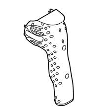 Hitachi 323160 Grip Cover DH25DAL