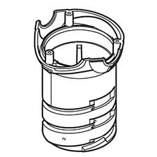 Hitachi 323-255 Housing KM12SC KM12VC