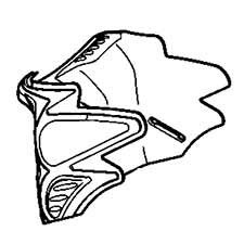 Hitachi 324-036 Crank Case Cover H60MRV