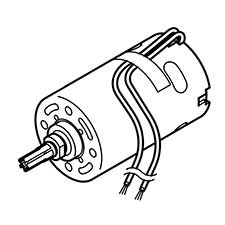 Hitachi 324-572 Motor (b) C18DMR C18DL C18DSL