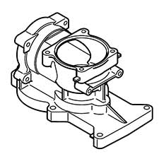 Hitachi 324-908 Crank Case DH45MR