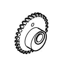 Hitachi 325-068 Gear CJ110MV