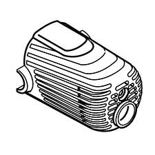 Hitachi 328-183 Tail Cover G10SS G12SS